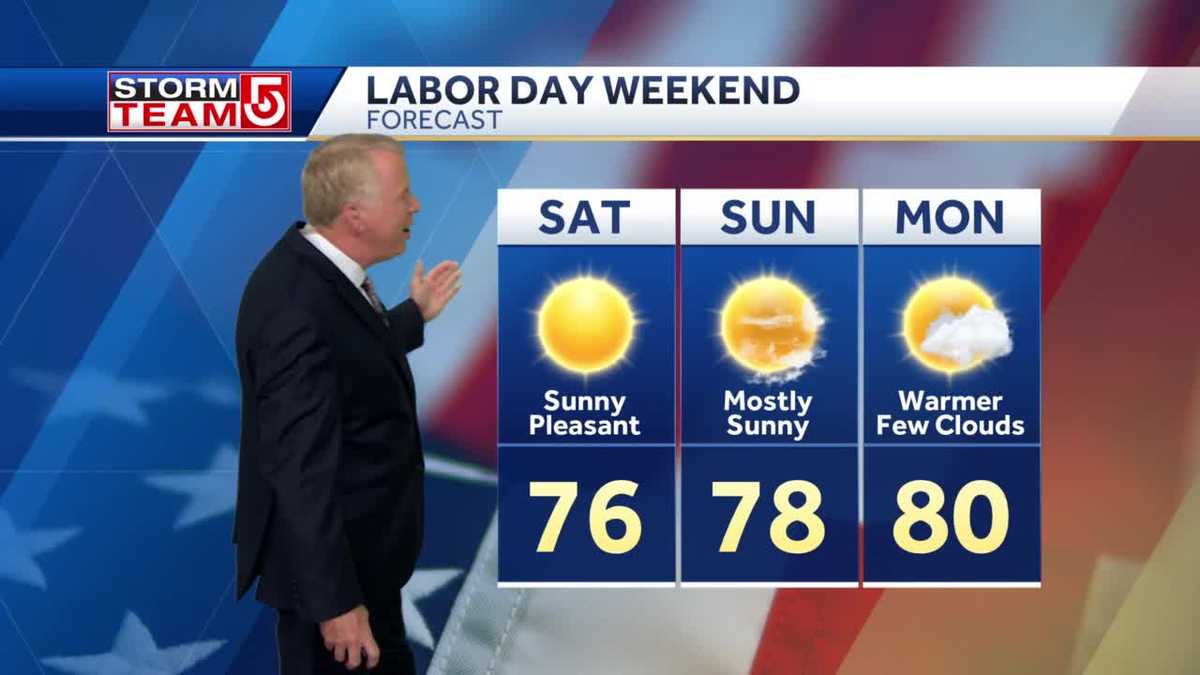 Video Perfect weather for Labor Day holiday weekend