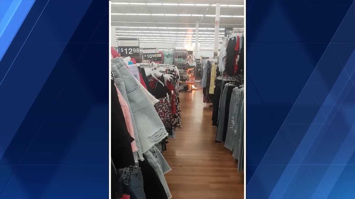 Harahan Walmart fire video