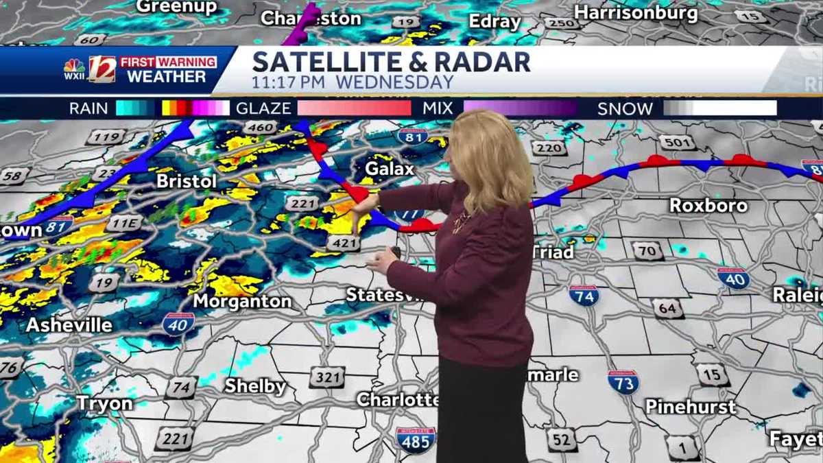 Isolated Storms Overnight, Heavy Rain Possible & Strong Winds