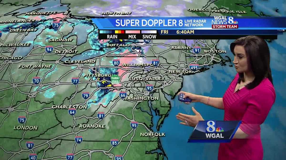 Patchy freezing rain possible this morning