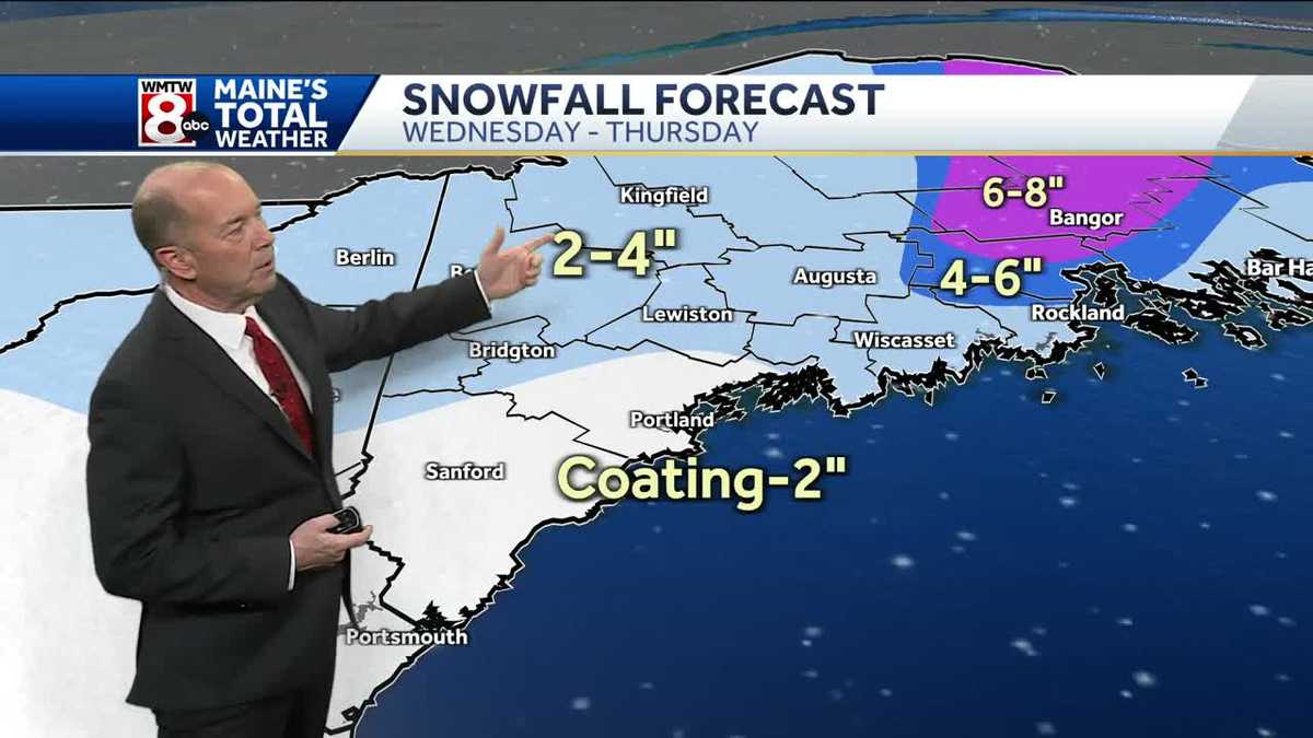 Impact weather as squalls and showers cross the area