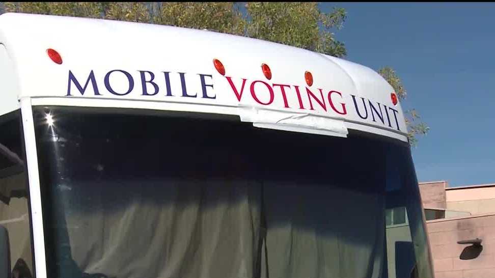 Mobile voting center stops at more Democrat precincts than Republican ...