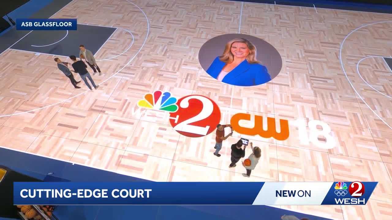 wesh.com - Meredith McDonough - Orlando's high-tech glass basketball court offers a glimpse into the future