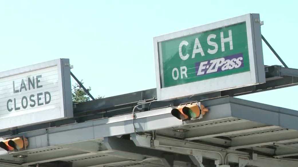 Bedford toll booth removal underway