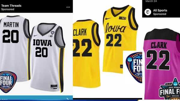 online ads hawking hawkeye gear could be inauthentic and unlicensed