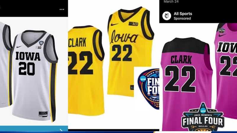 Online ads hawking Hawkeye gear could be inauthentic and unlicensed
