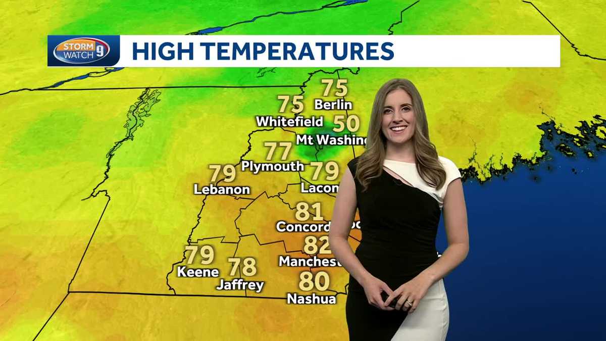 NH forecast video Downpours possible Friday