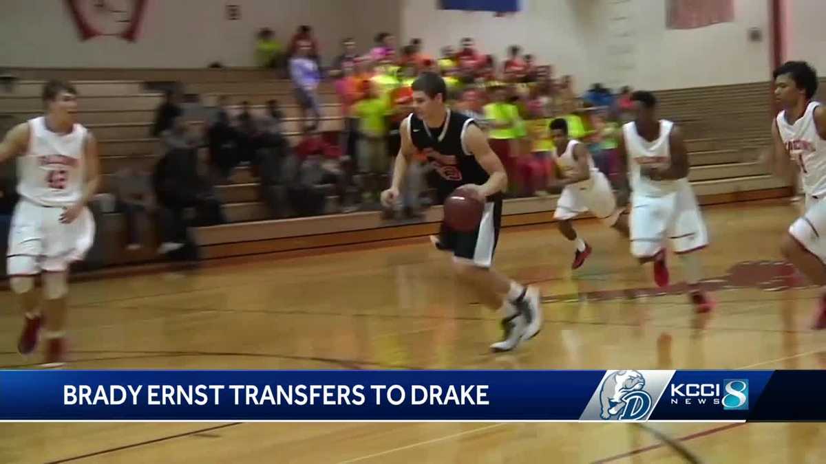 Brady Ernst returns to Iowa to play for Drake