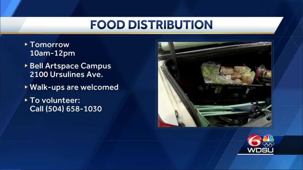 Food distributions scheduled for Saturday in New Orleans - Vimarsana News