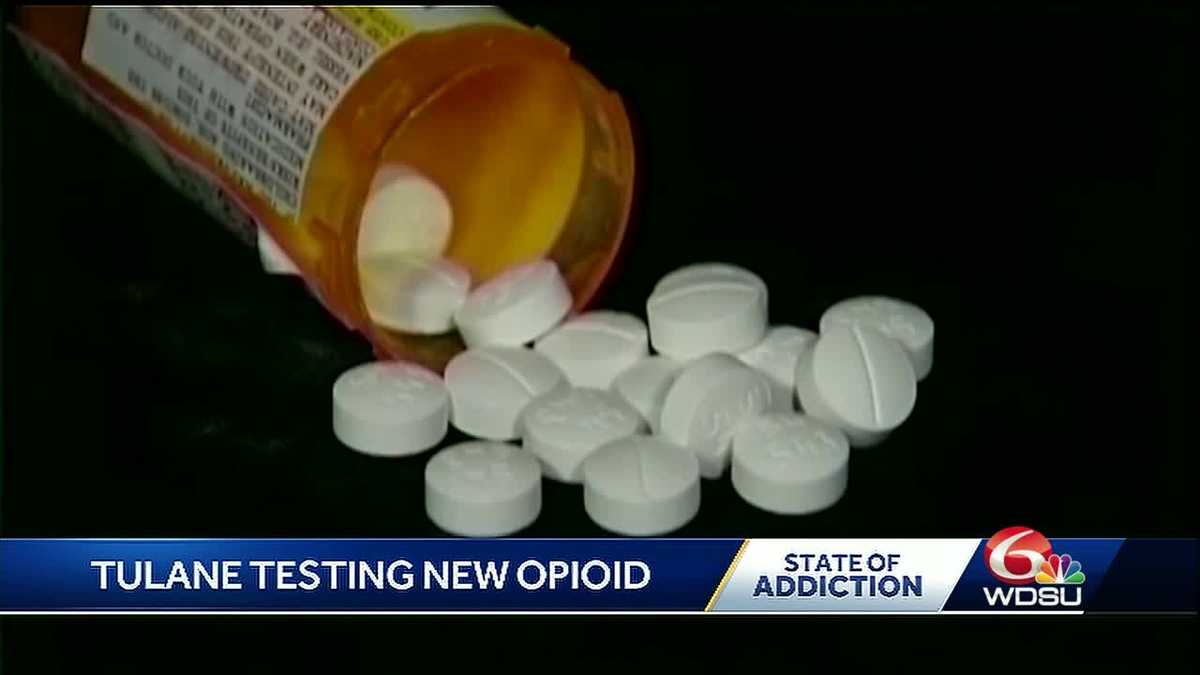 Tulane researchers test new opioid