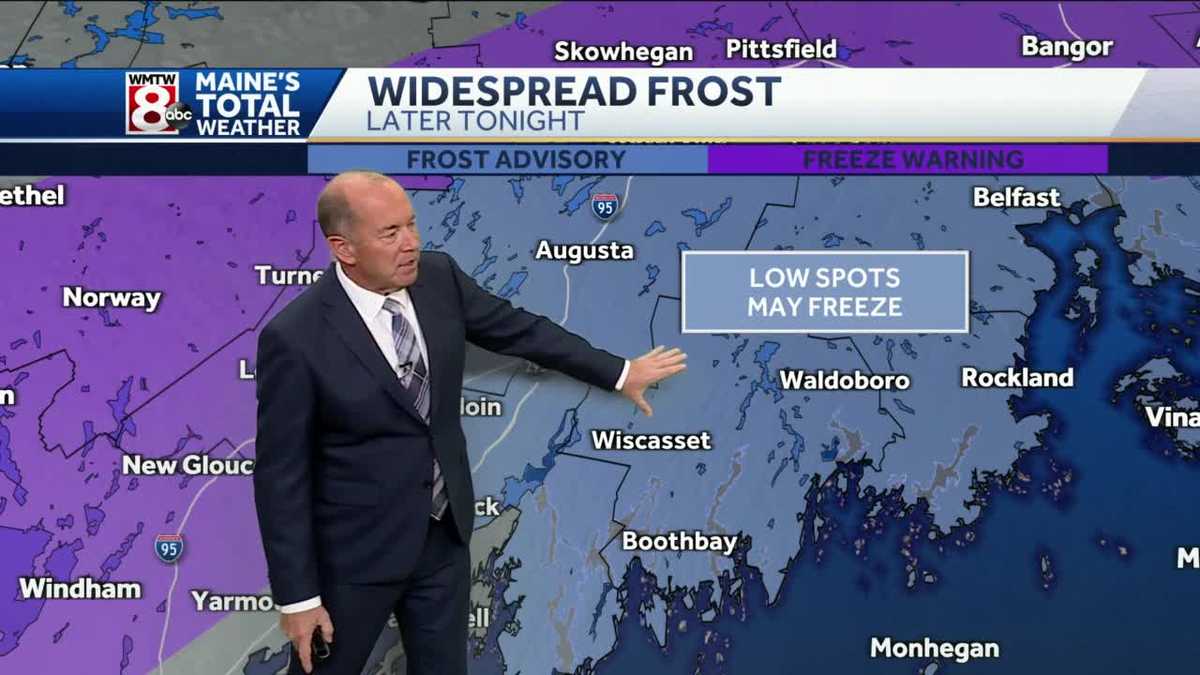 Another cold night ahead with a frost or freeze for many