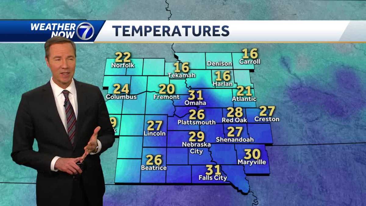 Wednesday night February 1 Omaha weather