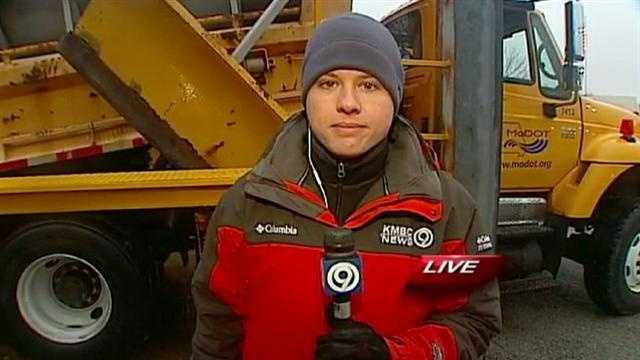 Road crews prepare to tackle slick streets