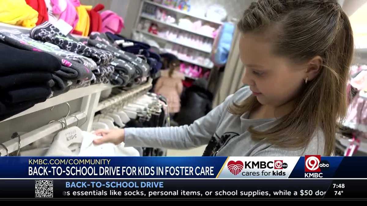 Help support children in foster care as they prepare to head back to school