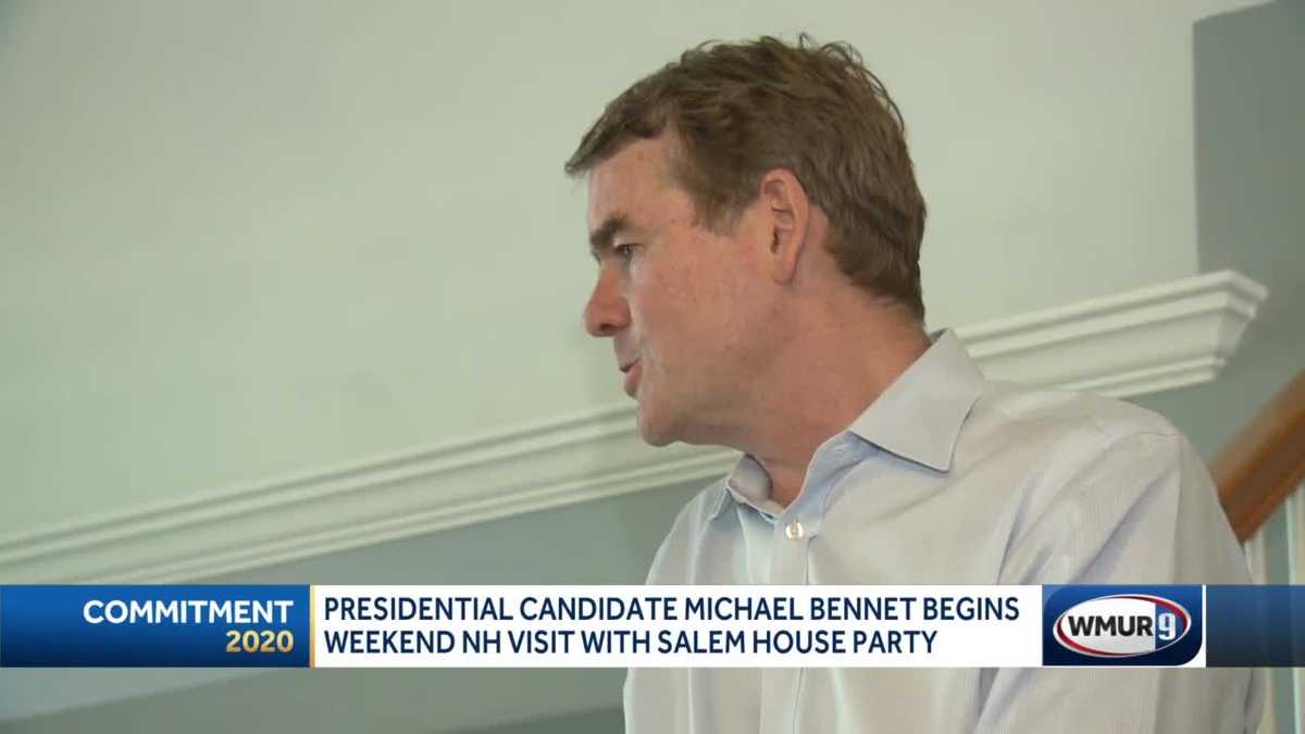 Democratic presidential candidate Michael returns to NH