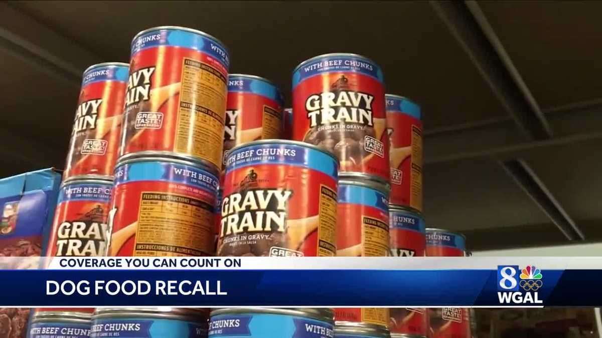 Canned dog food brands being recalled by J.M. Smucker