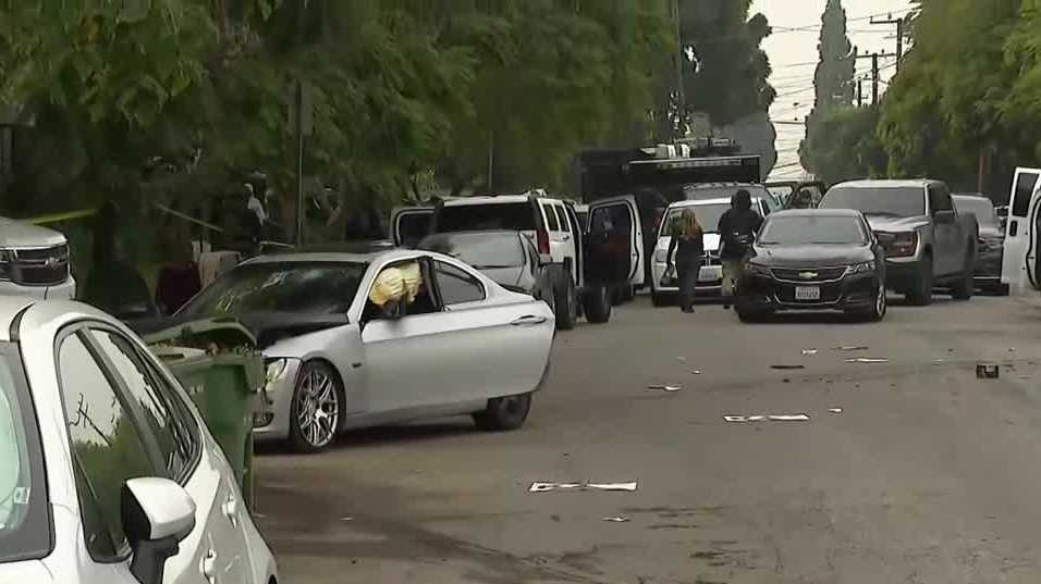 Federal agent fires shots after chase near Los Angeles, DHS says