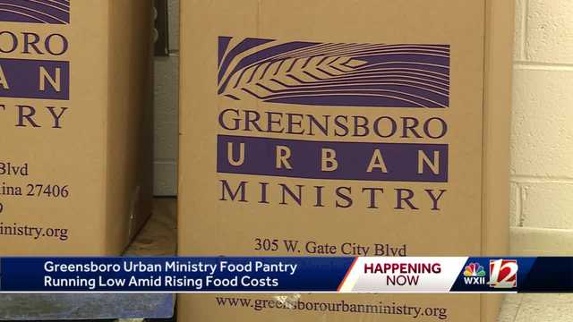 Greensboro Urban Ministry food pantry in danger of running out of food - Vimarsana News