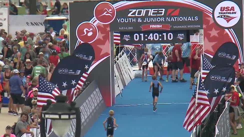 Thousands visit Milwaukee for USA Triathlon Nationals