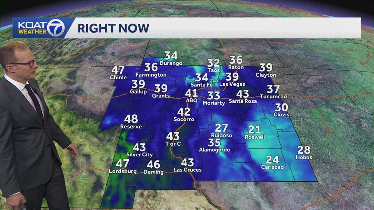 Winter storm exits New Mexico as cold air remains