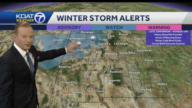 Winter weather stays in New Mexico ahead of incoming storm - Vimarsana News