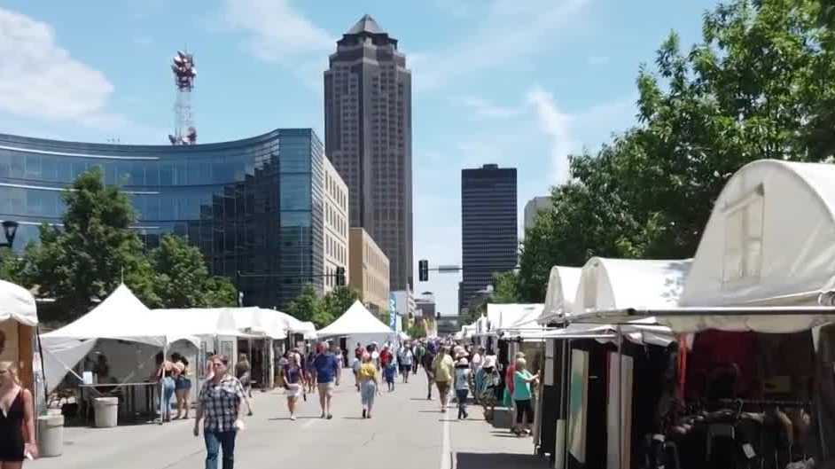 Des Moines Arts Festival back 160 artisans