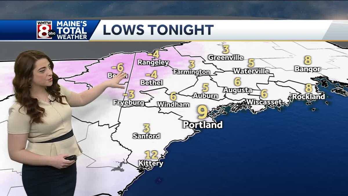 Cold, blustery and sunny this weekend