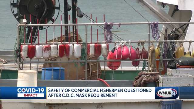 Commercial fishermen safety questioned after CDC mask requirement - Vimarsana News