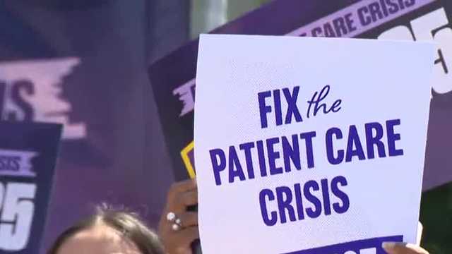 Health care workers rally in Sacramento - Vimarsana News
