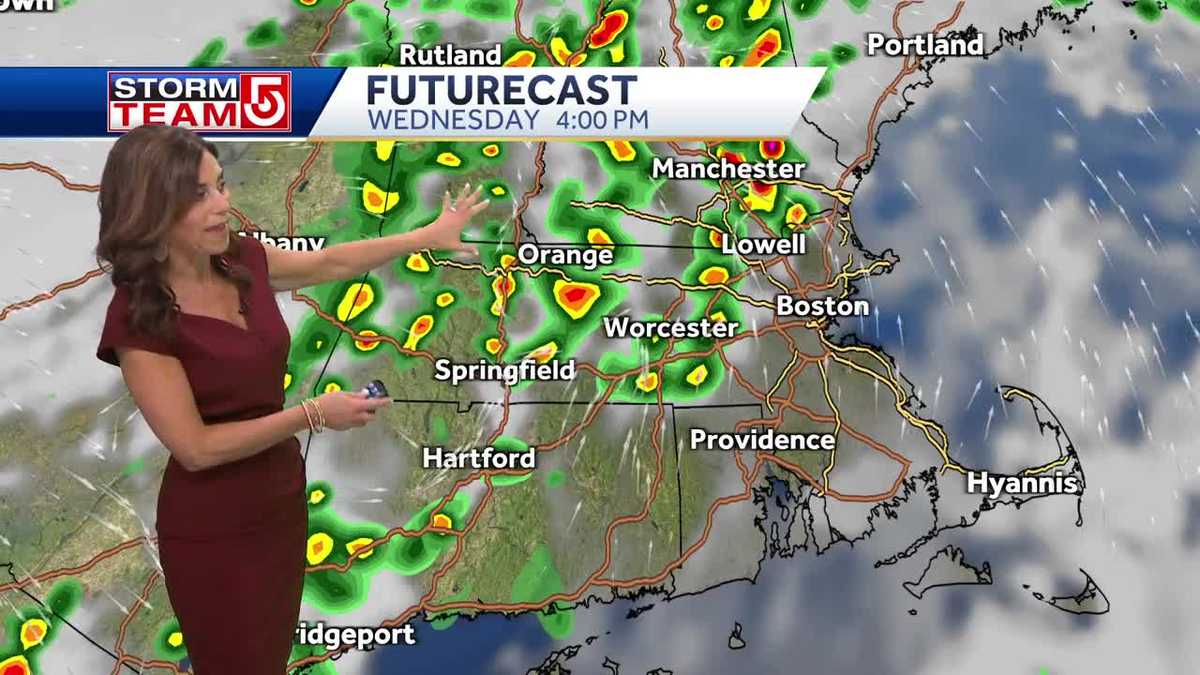 Video: Muggy, stormy days continue