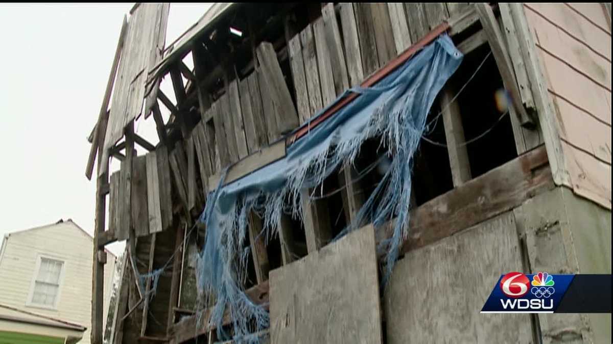 Neighbors fear blighted Algiers home on verge of collapse