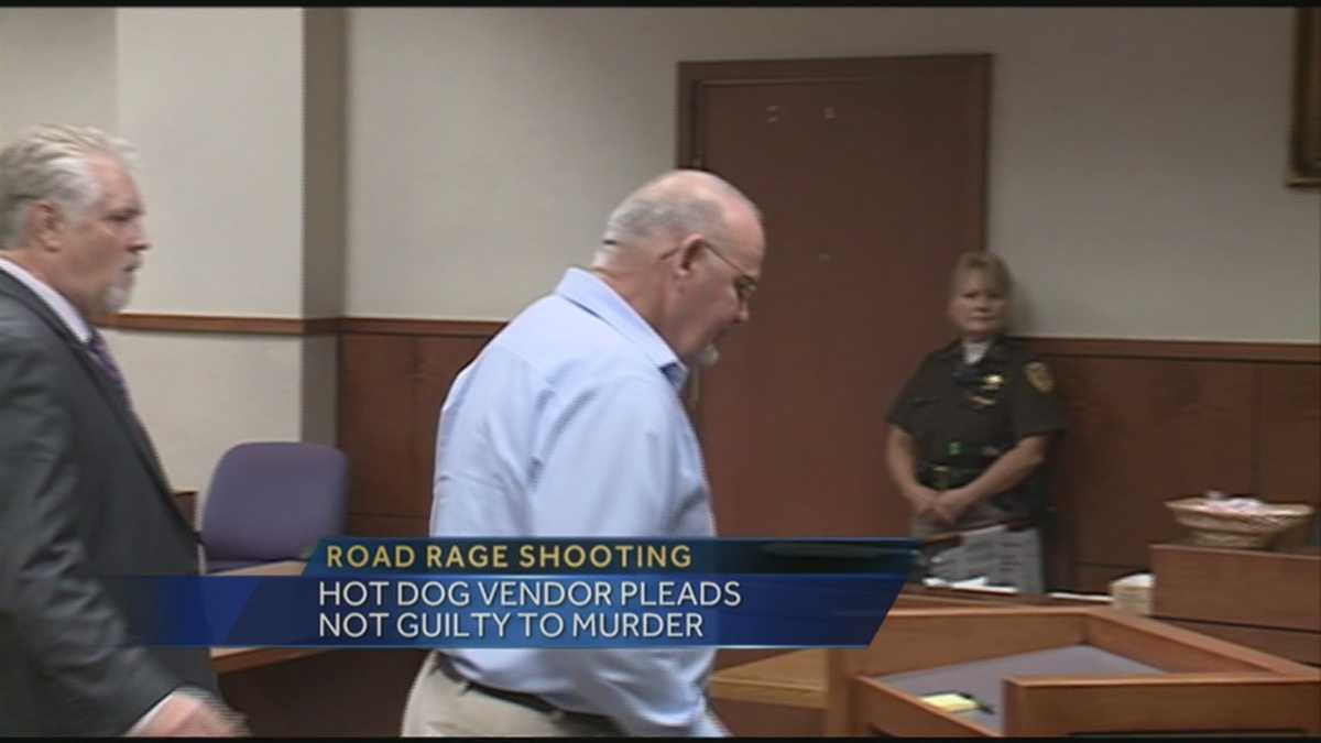 Man charged in road-rage shooting pleads not guilty