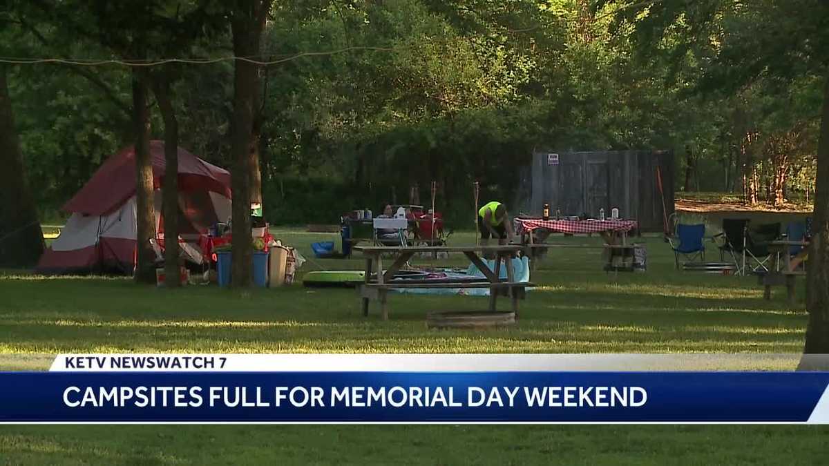 Campsites full for Memorial Day weekend