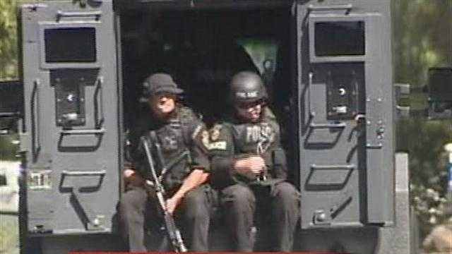 Stockton neighborhood evacuated in standoff