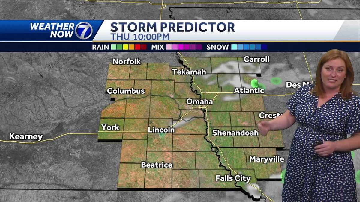 Decreasing clouds Thursday afternoon, breezy