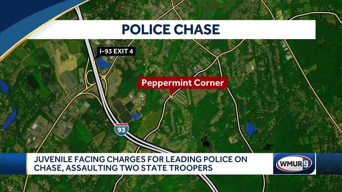 Police: Juvenile arrested after fleeing police, assaulting troopers