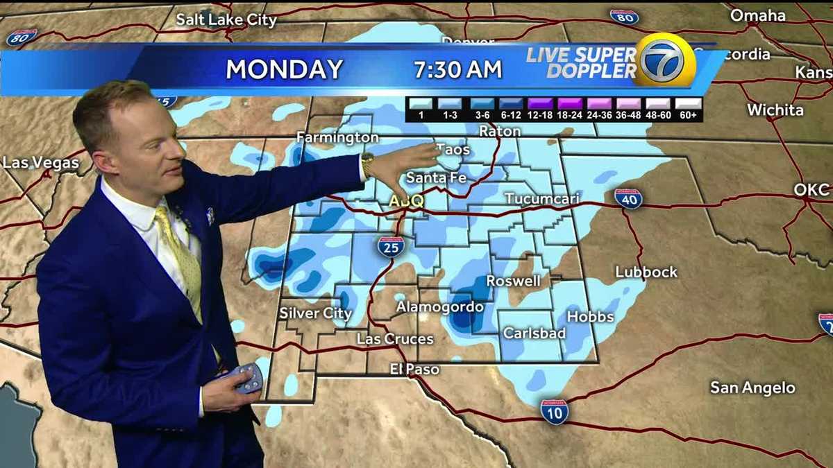 Byron Morton's Sunday Weather Forecast