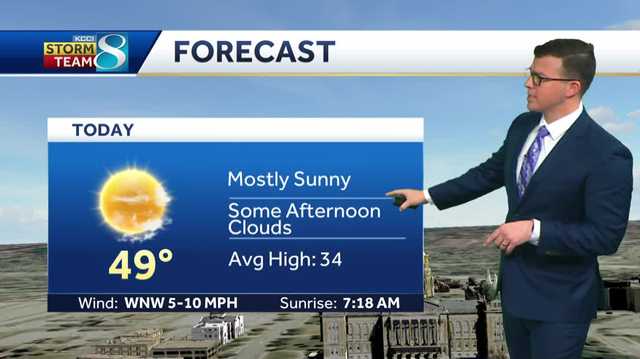 Iowa weather: Cooler temperatures for Super Bowl weekend - Vimarsana News