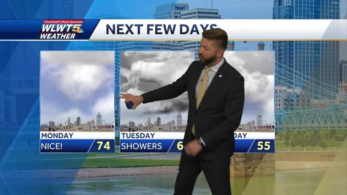 Warmer weather ahead before rain returns