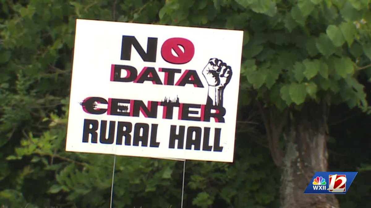 Rural Hall residents prepare to speak out during Forsyth County planning board meeting
