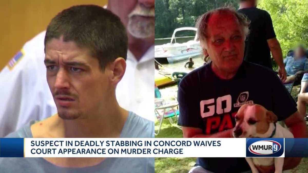 Man charged with stabbing Concord man to death waives arraignment