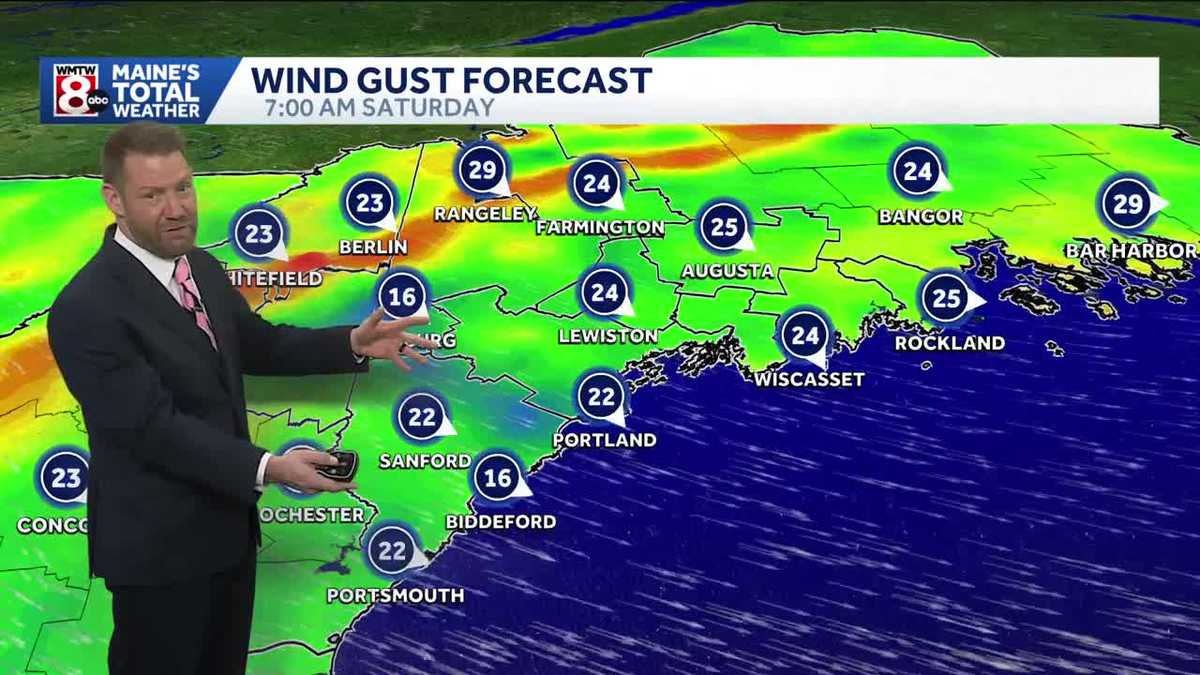 Rain, wind, turning colder this weekend
