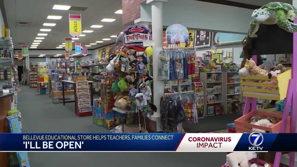 'I'll be open' Bellevue educational store helps keep teachers