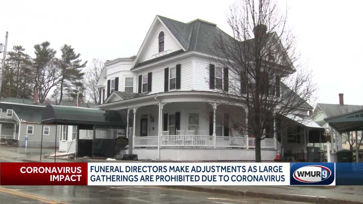 Local funeral homes adjust after prohibition of large gatherings