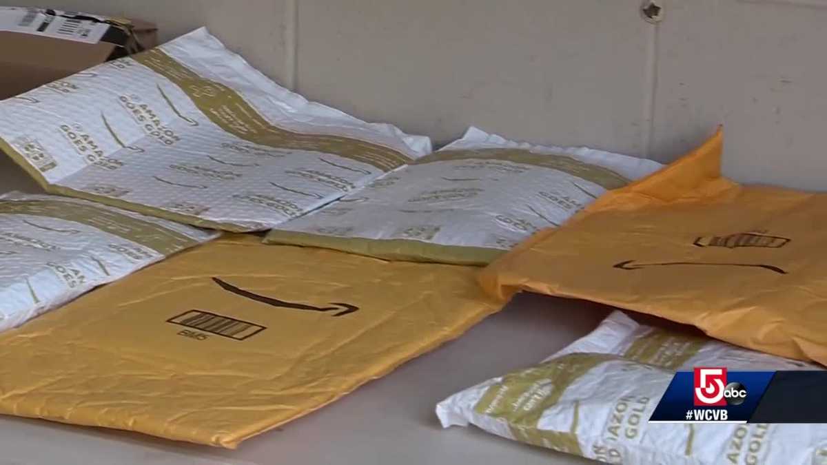 Undelivered Amazon packages found dumped in cemetery