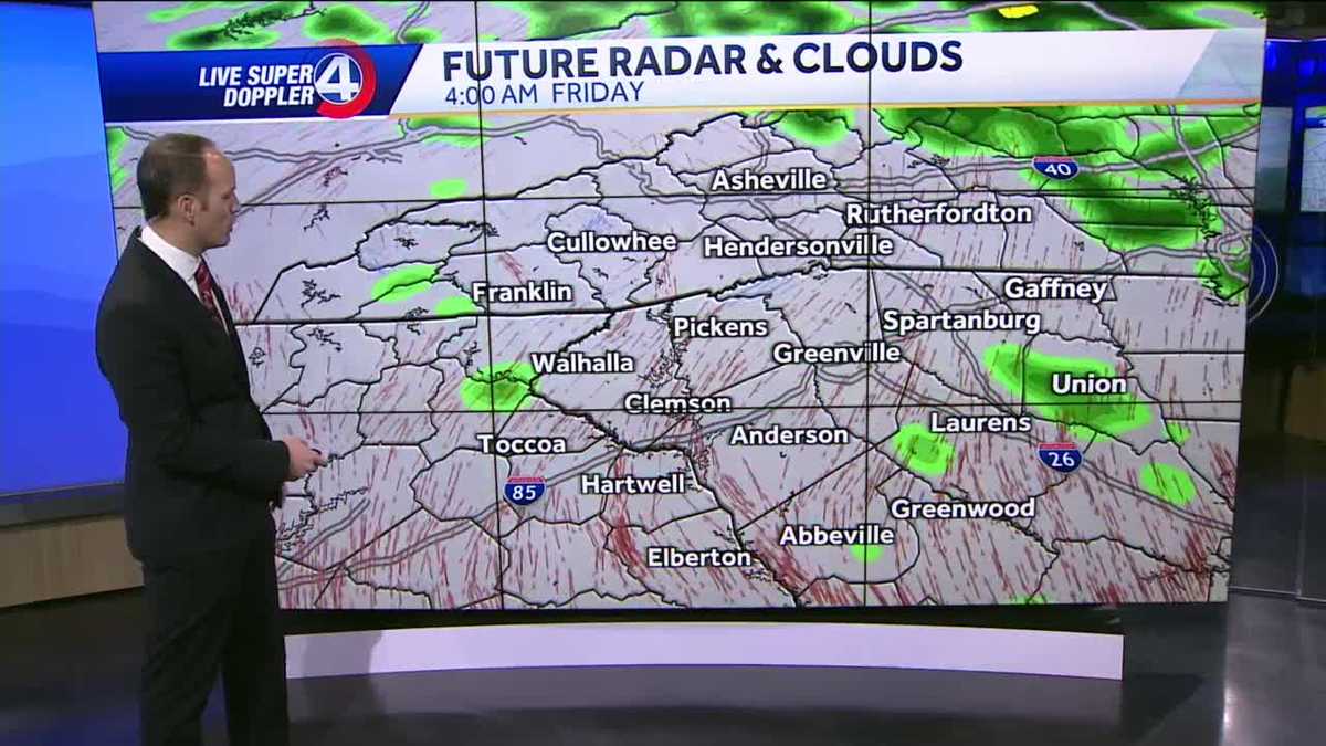 South Carolina forecast Cooler days, rain ahead