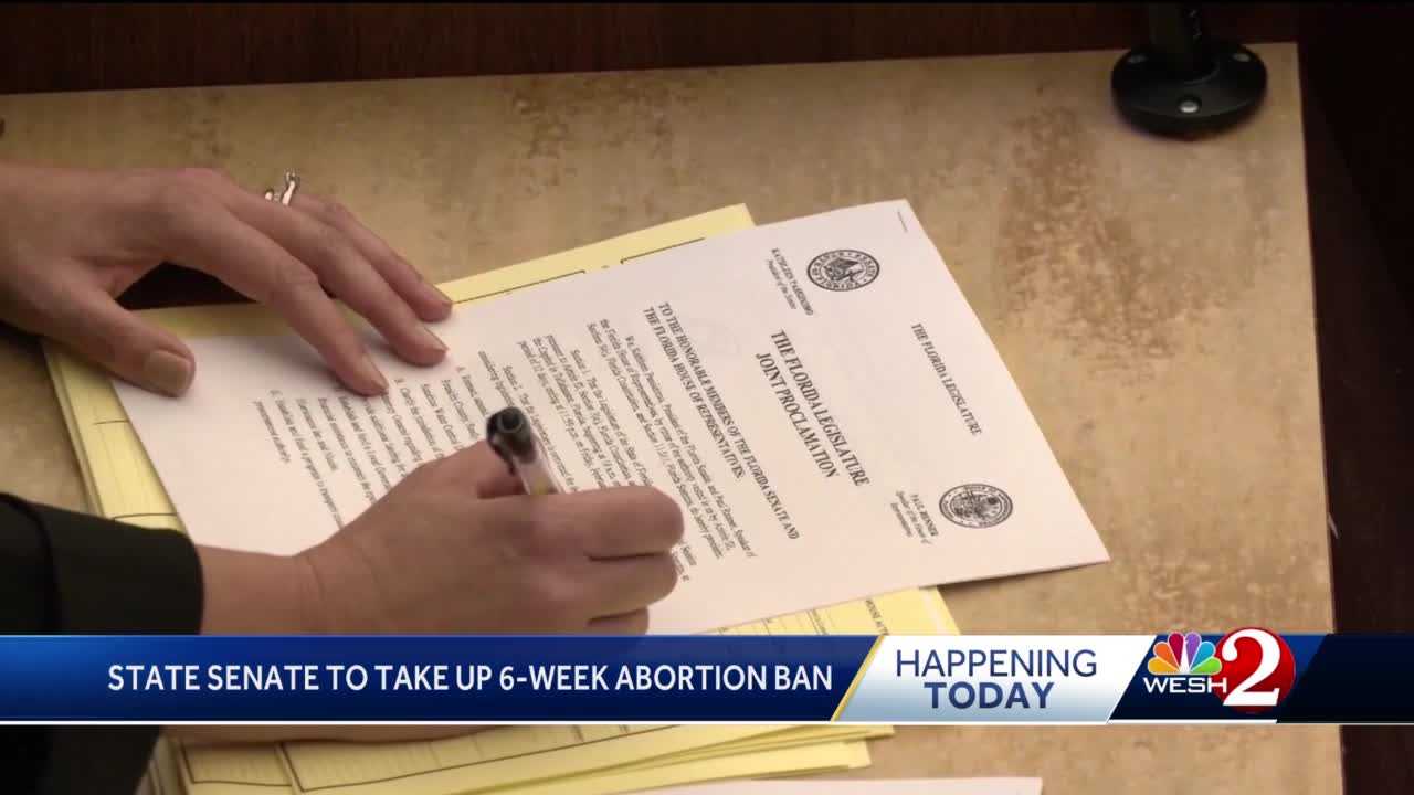 Florida's 6-week Abortion Ban Advances To State Senate