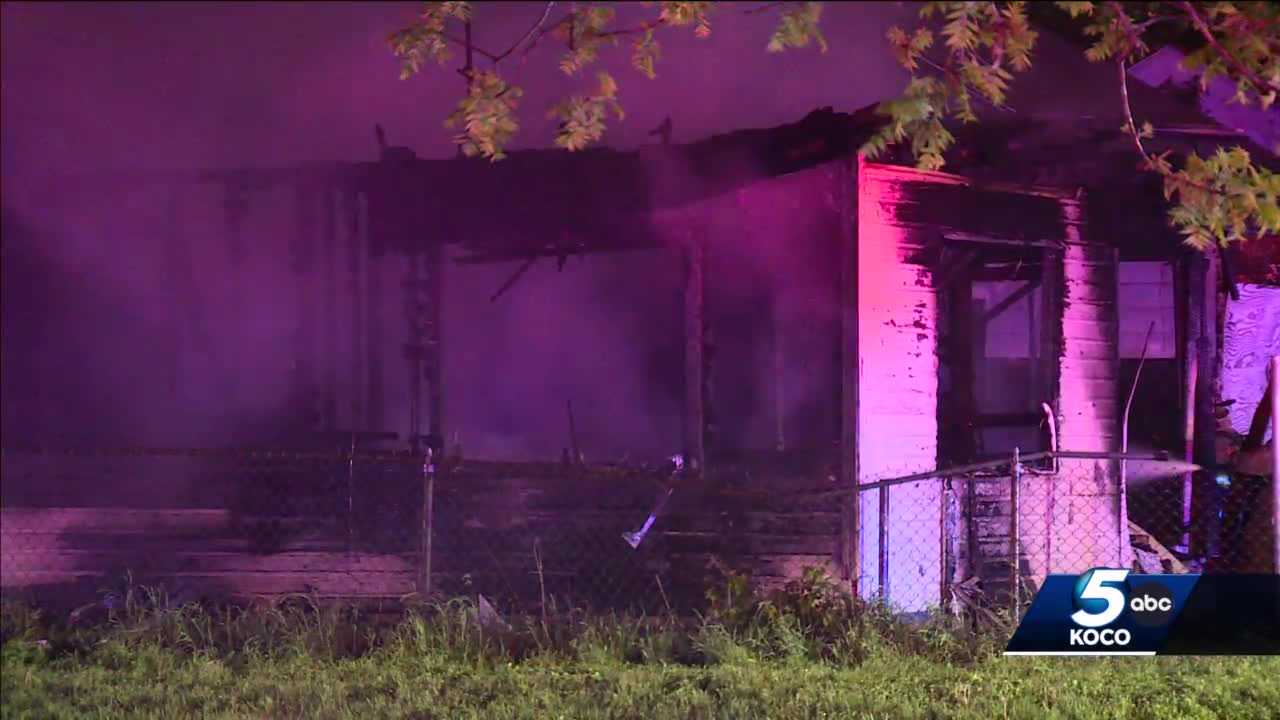 Crews Battle Two Overnight House Fires In Oklahoma City