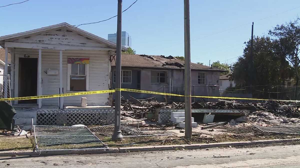 West Palm Beach firefighter injured fighting blaze of 3 historic homes
