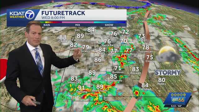 Widespread storm chances continue, Flood Watches re-issued for Ruidoso and parts of Southern New Mexico